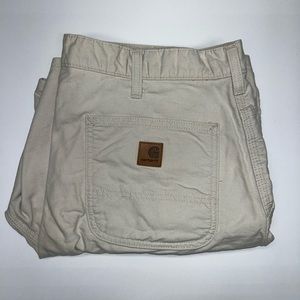 Vintage Carhartt Leather Tab Shorts